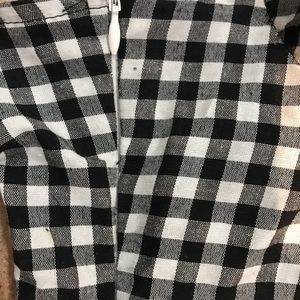 Dresses - Black & white adorable gingham dress,hidden zipper Dresses - Black & white adorable gingham dress,hidden zipper